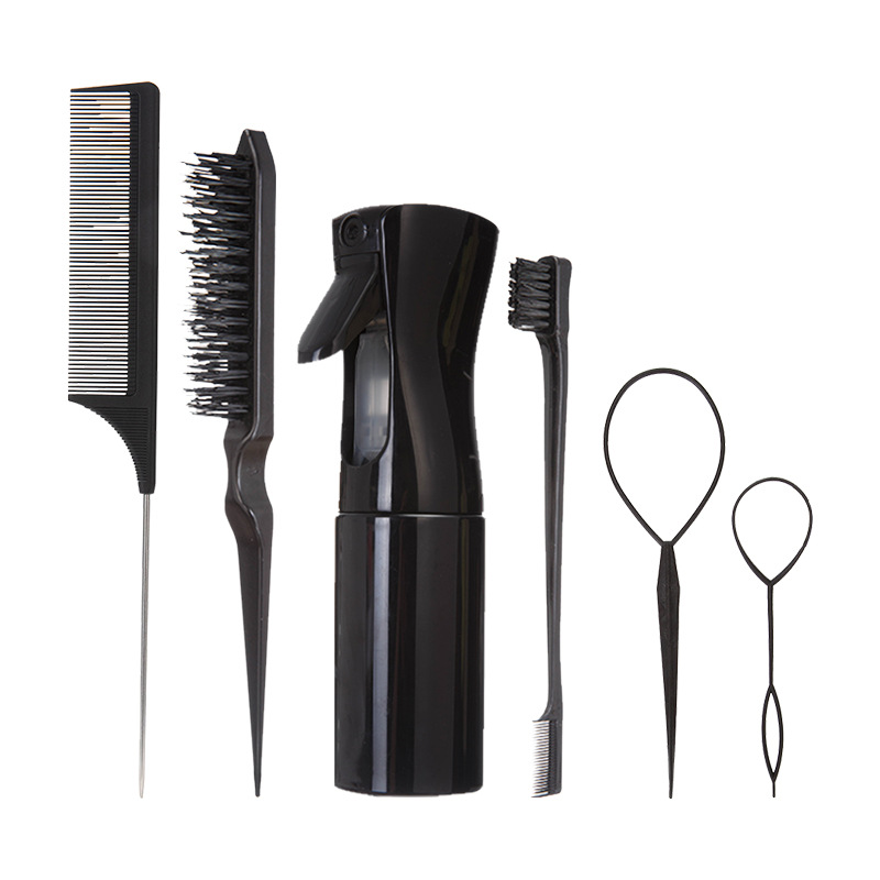 Styling Double Side Brush Comb Edge Control Edge Control Hair Comb Edges Hair Brush Hair Styling Tool Set
