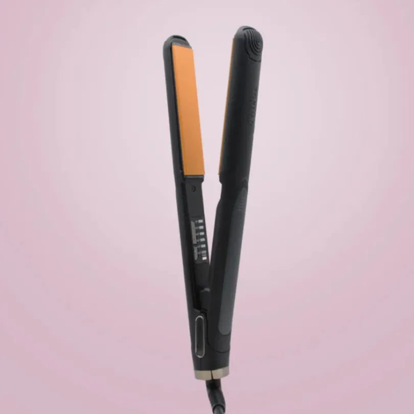 Tornado Hair Straightener Flat Iron, Curling Iron Curler Titaniumm Fast Heating Adjustable