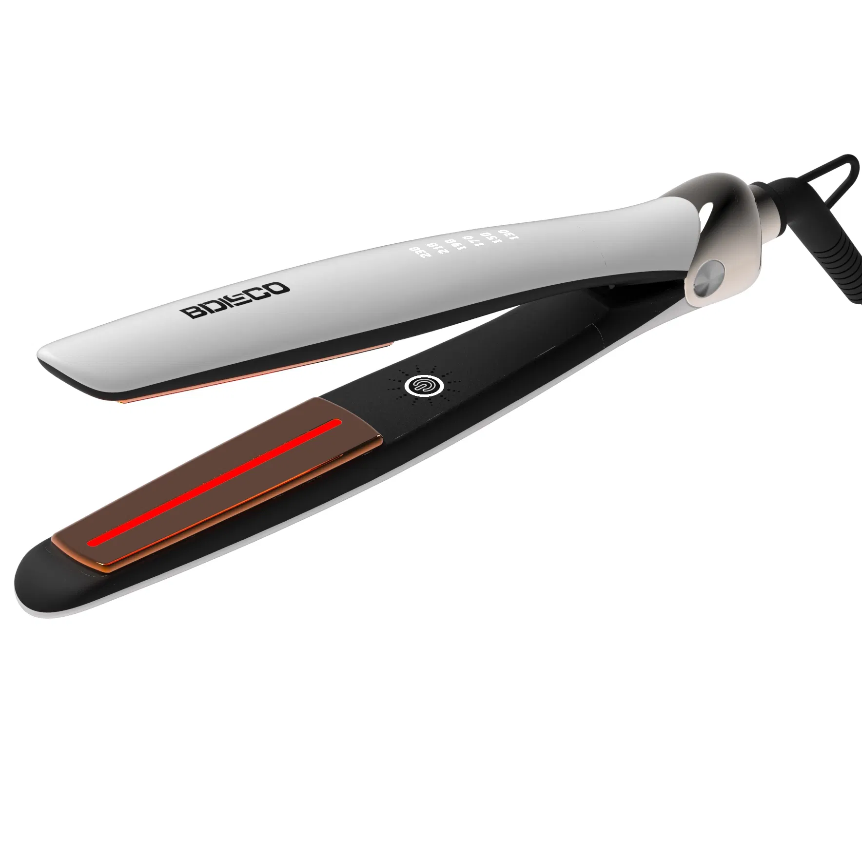 LED Hair Straightener Infrared Iron (V189)