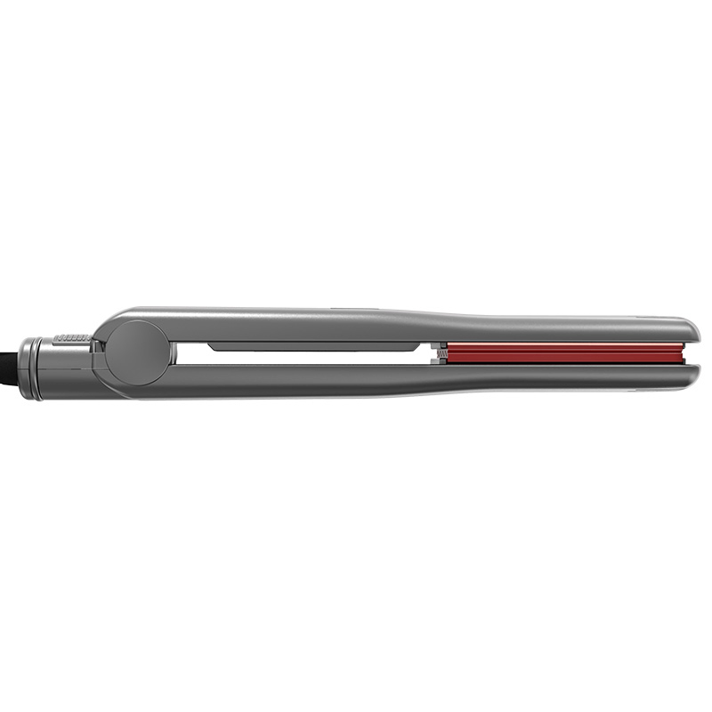 Ceramic Plate Straightening and Curling Iron, PTC Fast Heating Titanium Electric Dual Voltage Styling Device