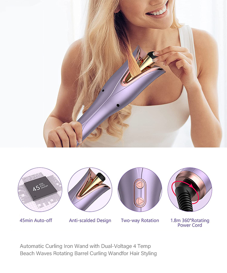 Automatic Hair Curler Display 1