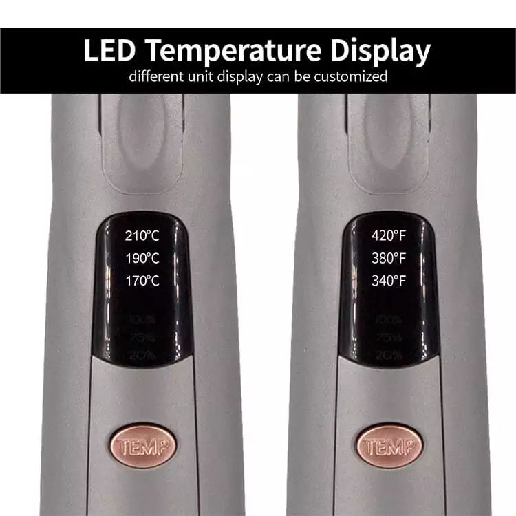 USB Rechargeable Cordless Hair Curler Wireless Curling Wand Hair Tong Small Curling Iron