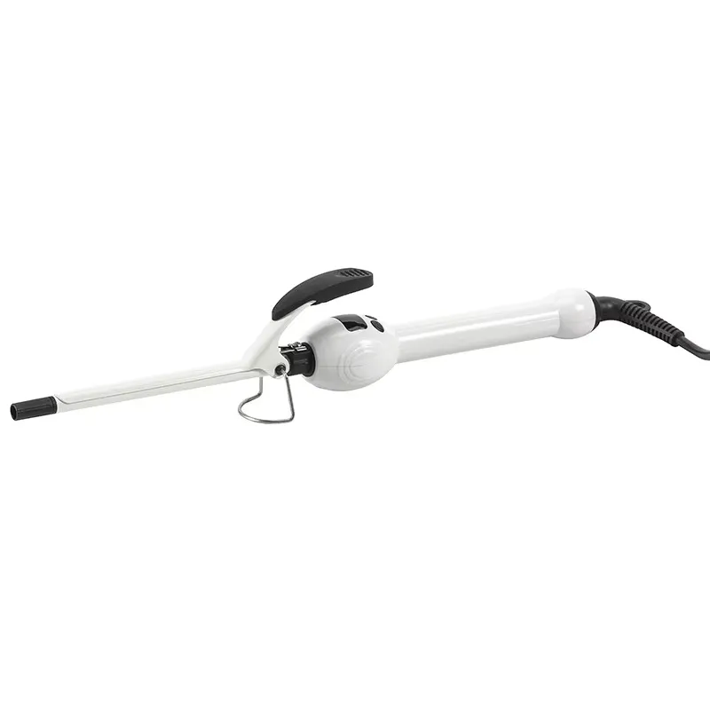 Negative Ions Curling Iron Ceramic Tourmaline Coating Long Barrel Curling Wand Dual Voltage Thin Mini Fast Heating Hair Curler