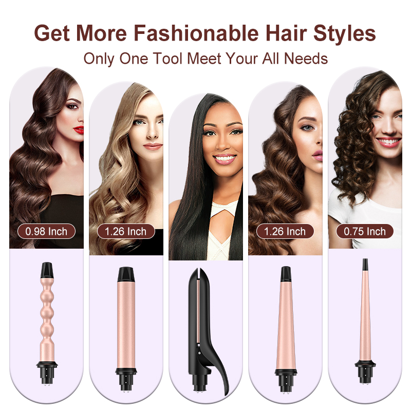 11 In 1 Curling Iron Wand Image 1