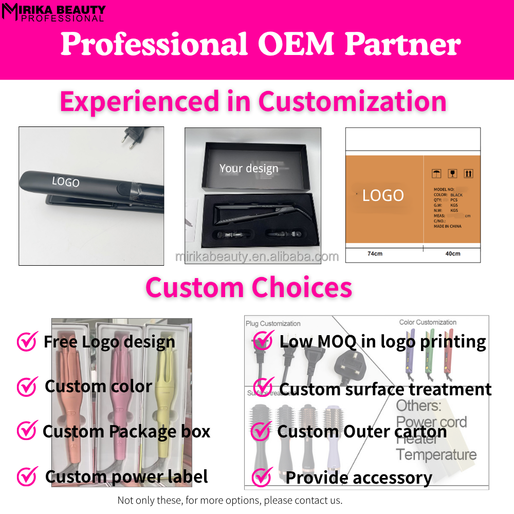 2025 New Professional Steam Titanium Plate Infrared Flat Iron Steam Hair Straightener 2 in 1 Hair Straightening Curling Iron