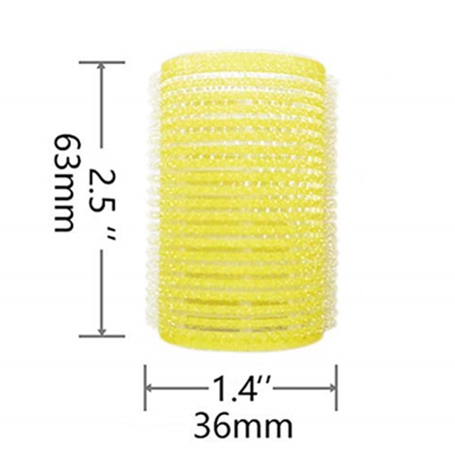 Custom Hair Roller Self-adhesive Hair Curler Hook and Loop Tape Sticky Curling Rod