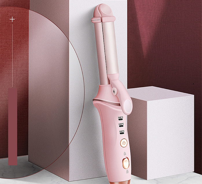 2 in 1 Cordless Hair Curling Iron Electric Hair Straightener and Hair Curler Professional