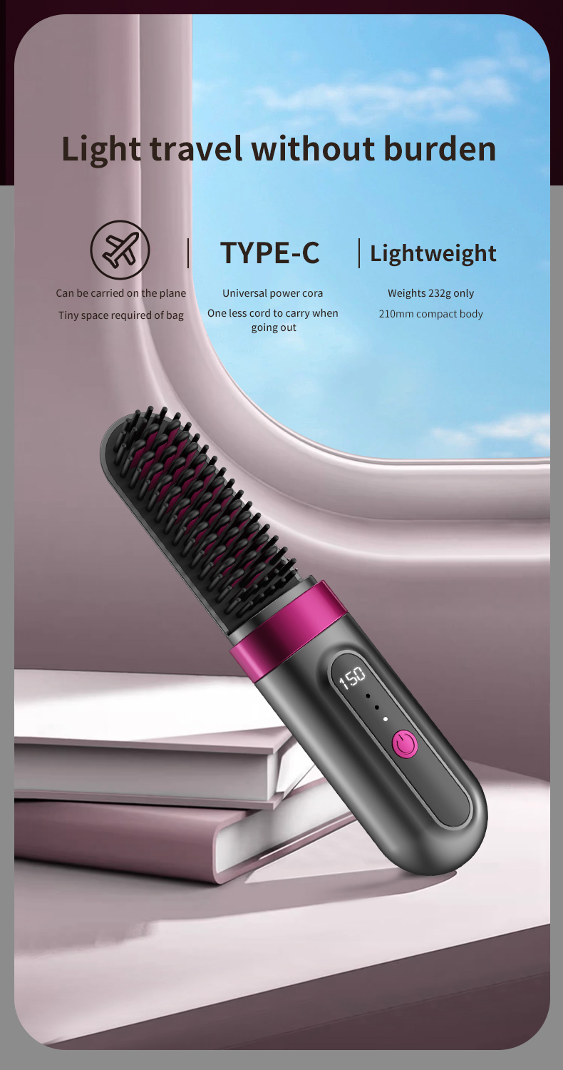 Cordless Hair Straightener