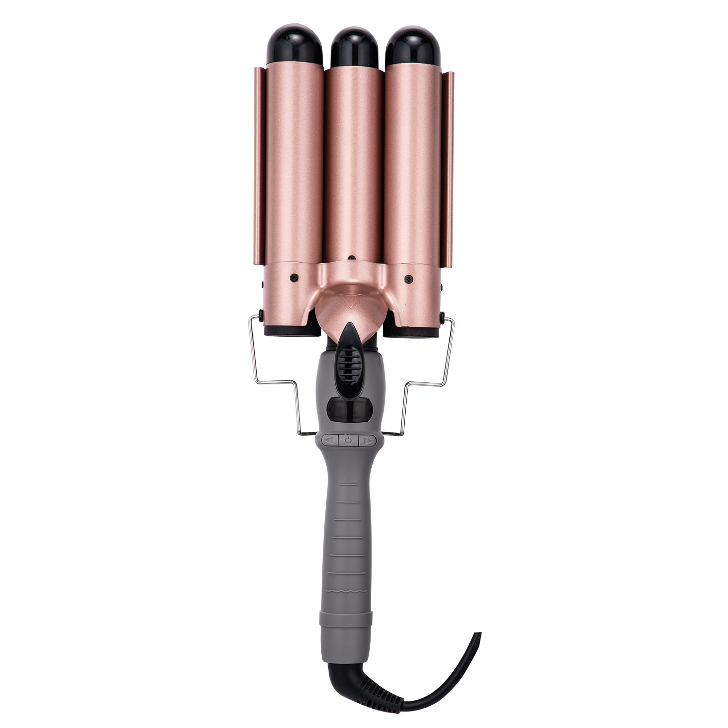 Professional Ceramic Hair Styling Set 3 Interchangeable Barrels Hair Curler LCD Display PTC Electric Salon Styler for Home Use