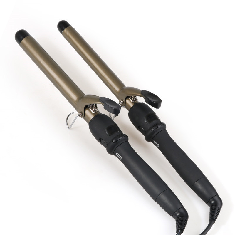 Professional Ceramic PTC Hair Curler LCD Digital Temperature Display Barrel Curling Wand Curling Iron