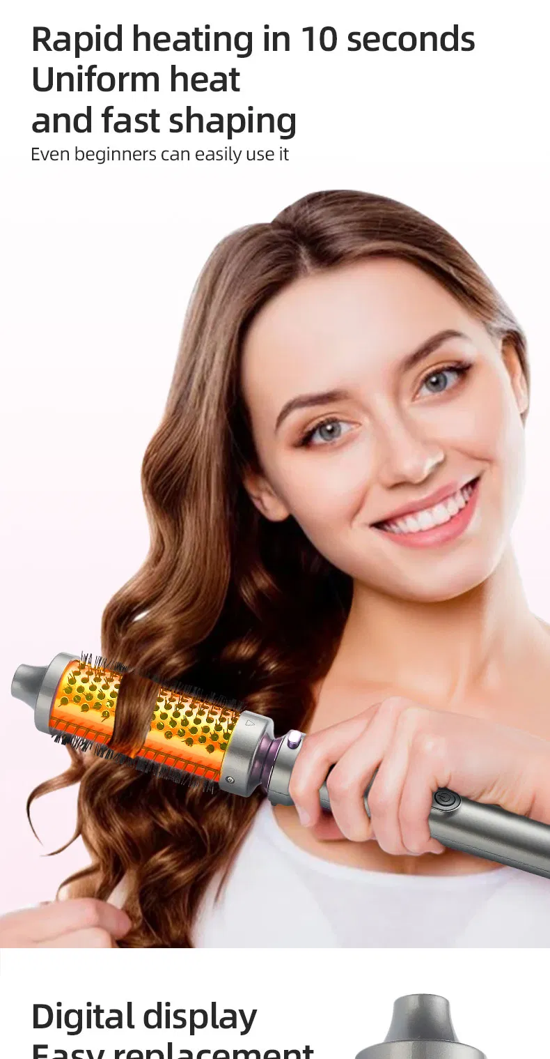 Ceramic Hair Curler and Straightener Features