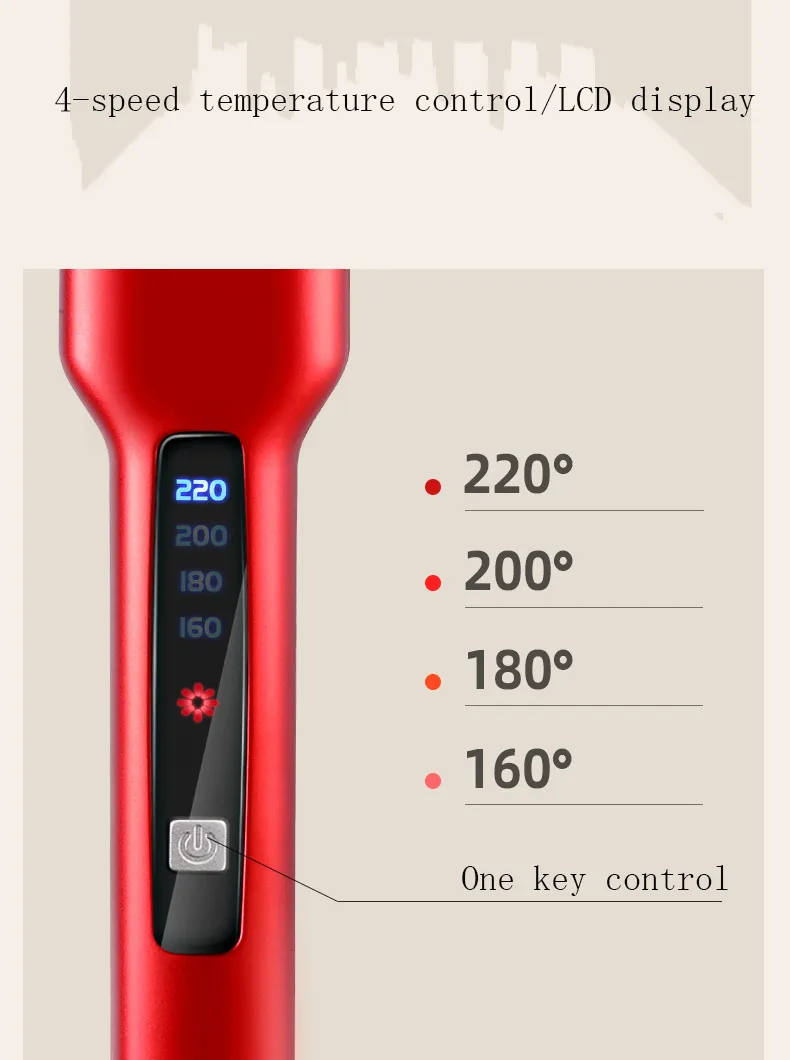 Home Use Elegant Portable Smart Automatic Curling Hair Curler Flat Iron Showcase 6