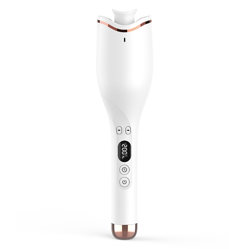 Professional Long Barrel Hair Curler Wand Automatic Electric Time Setting Styling Fast Curling Iron for Household Use