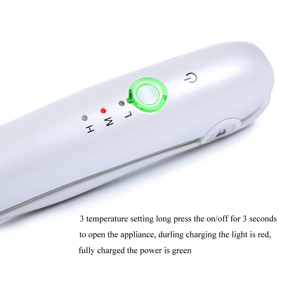 LED Travel USB Car Plug Mini Iron for Hair (V180)