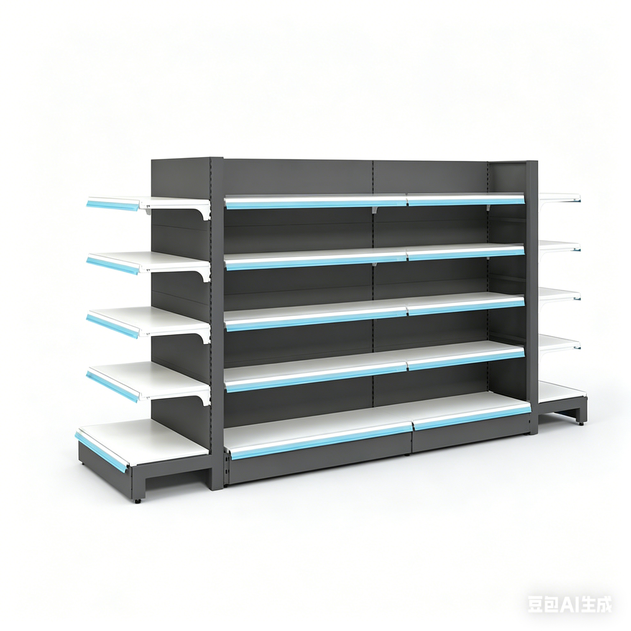 Store Rack Supermarket Supermarket Shelves, Large Supermarket Shelves, Storage Shelves, Shopping Mall Shelves