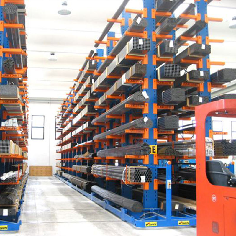 OEM Adjustable Corrosion Protection Steel Storage Shelf Custom Warehouse Heavy Duty Cantilever Rack System
