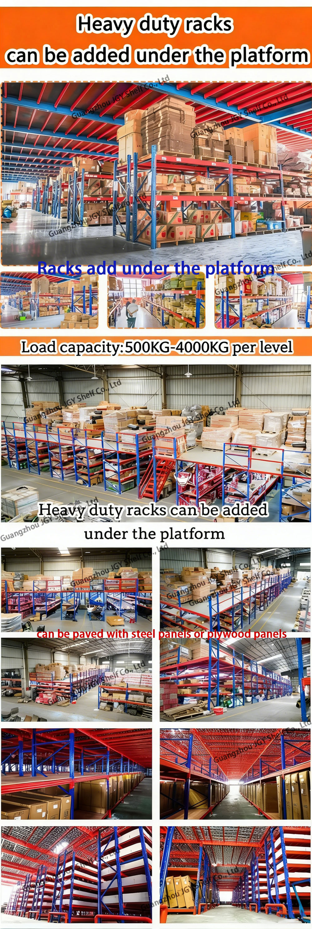 Steel Shelves