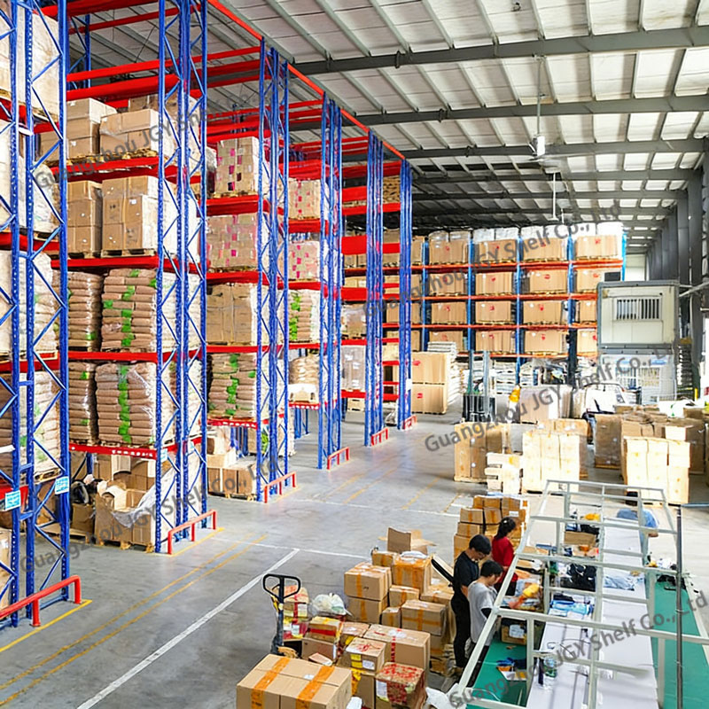 OEM Garage Boltless Shelving 5 Home Shelves Iron Rack Plant Warehouse Storage Metal Steel Display Shelves