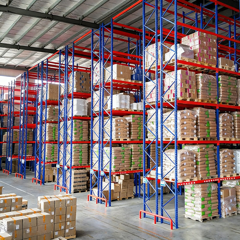 OEM 500 to 3000KG Per Levels Warehouse Steel Heavy Duty Pallet Storage Shelving Metal Rack for Racking Factory