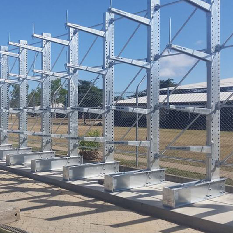 Industrial Heavy Duty Cantilever Rack Warehouse Storage Racking Adjustable Arms for Storing Lumber Plywood Pipe Steel Beams