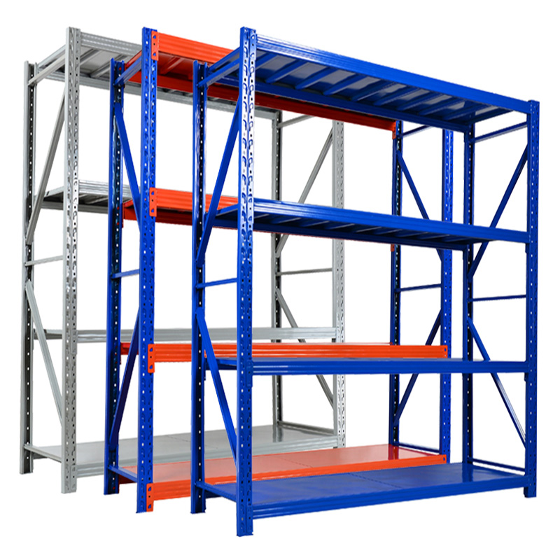 2000*600*2000mm Light Duty Large Capacity Iron Metal Rack Industry Storage Shelves for Factory