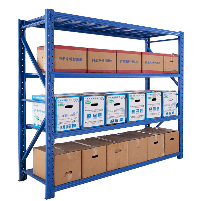 OEM Light Middle Duty Metal Storage Rack Adjustable 5-layer Steel Warehouse Shelving Rack Manufacturer