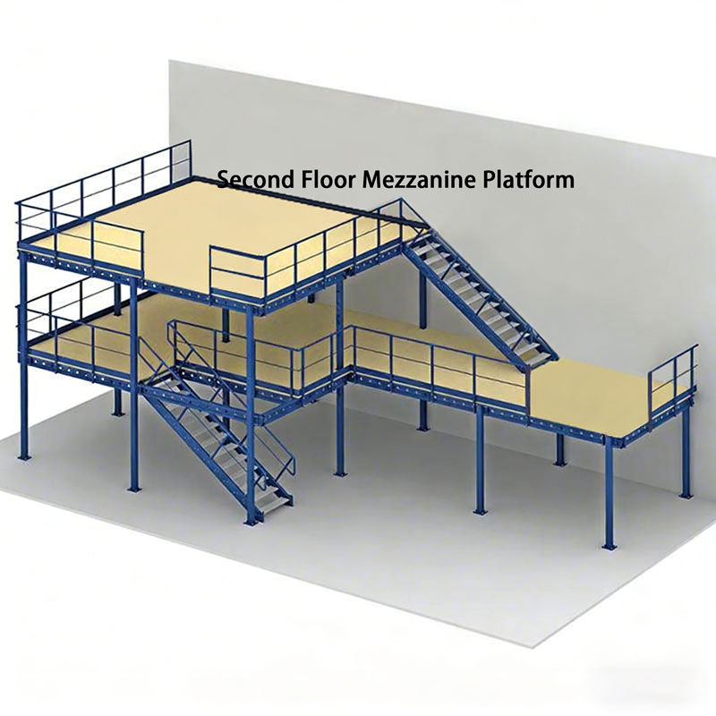 Heavy Duty Warehouse Steel Mezzanine Floor Racking Warehouse Storage Racks Shelf Units Pallet Rack System