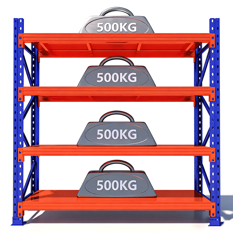 Factory Wholesale Light Duty Slotted Angle Iron Shelf Warehouse Storage Racking