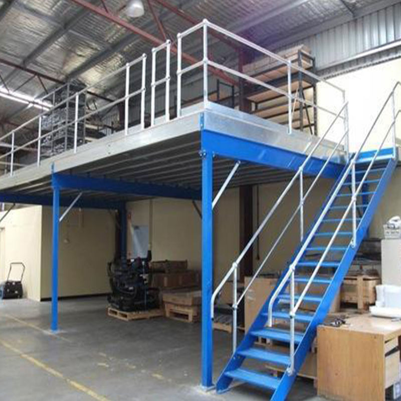 OEM Industrial Mezzanine Racking System Mezzanine Double Industrial Warehouse Mezzanine Floor Platforms
