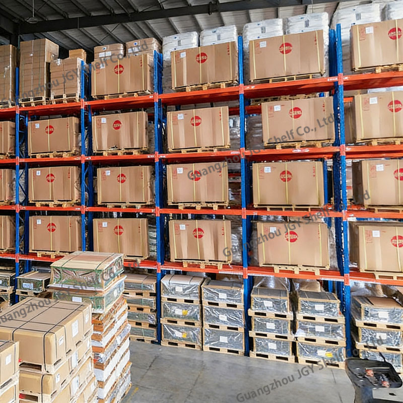 500-3000kg Capacity Heavy Duty Pallet Rack System for Warehouse Storage Efficient Stacking Shelves