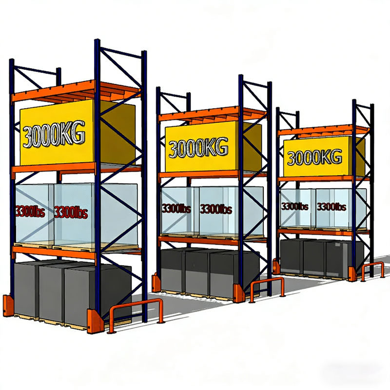 Metal Stacking Shelves 500-3000kg Warehouse Racking Steel Shelving Stacking Racks & Shelves Heavy Duty Warehouse Storage Rack