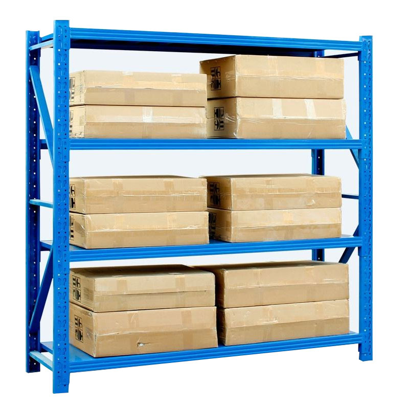 2000*600*2000mm Longspan Steel Shelving Heavy/Light Duty Adjustable Corrosion Protection Stacking Racks Warehouse Shelves