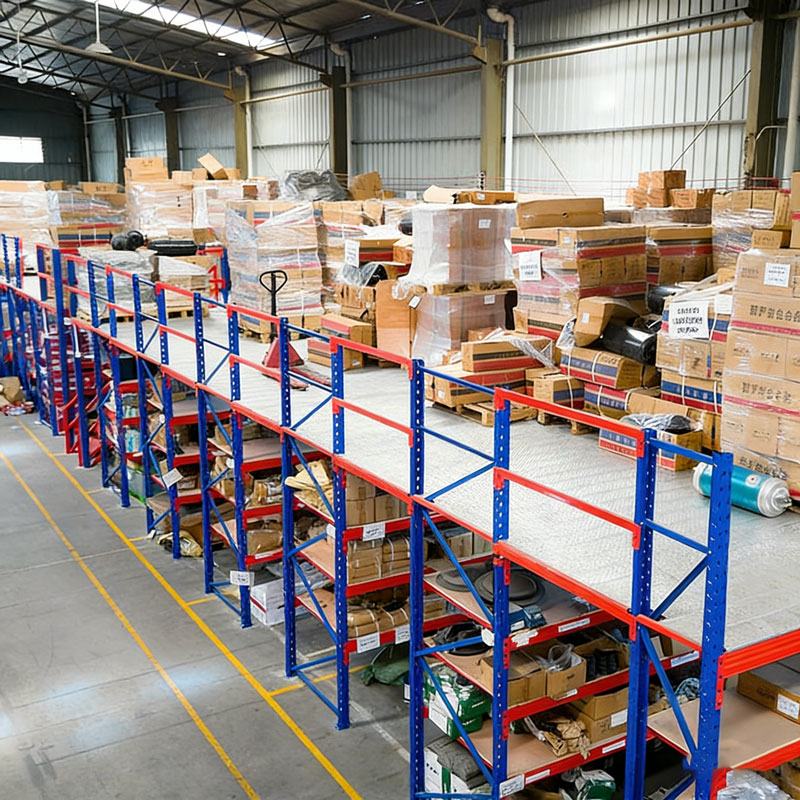 OEM Heavy Duty Adjustable Multi-Level Metal Storage Rack Steel Mezzanine Shelves Corrosion Protection for Warehouse