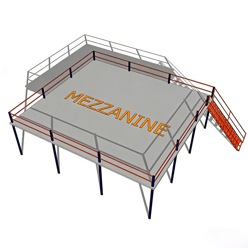 Heavy Duty Mezzanine Platform Racking Warehouse Storage Shelf Pallet Rack System Platform Shelves Attic Rack