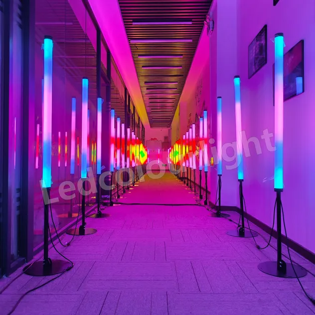 Tubo pixel LED RGB vertical