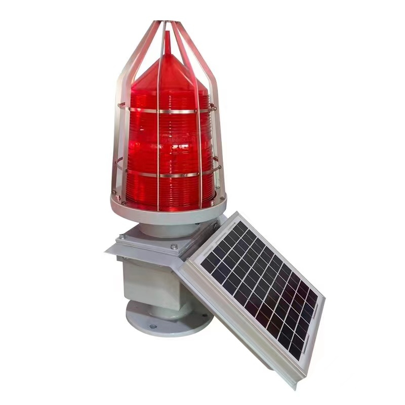 Luz de Obstrucción de Aviación LED, Luz de Señal Roja Sincrónica para Área Residencial de Gran Altura