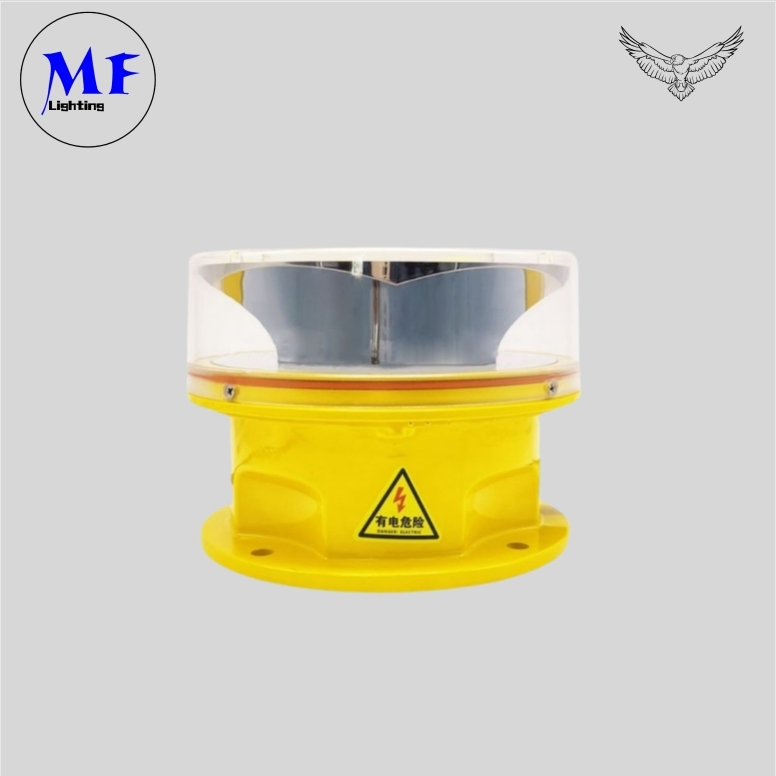 Precio de fábrica 3W IP66 5 Años de garantía 45-105 Metros Faro LED blanco rojo de precaución Luz de advertencia para aeronaves para marcar edificios altos Torre Polo alto