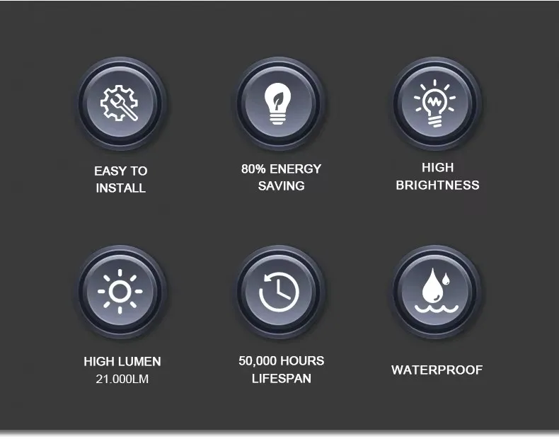 Luz LED UFO 3