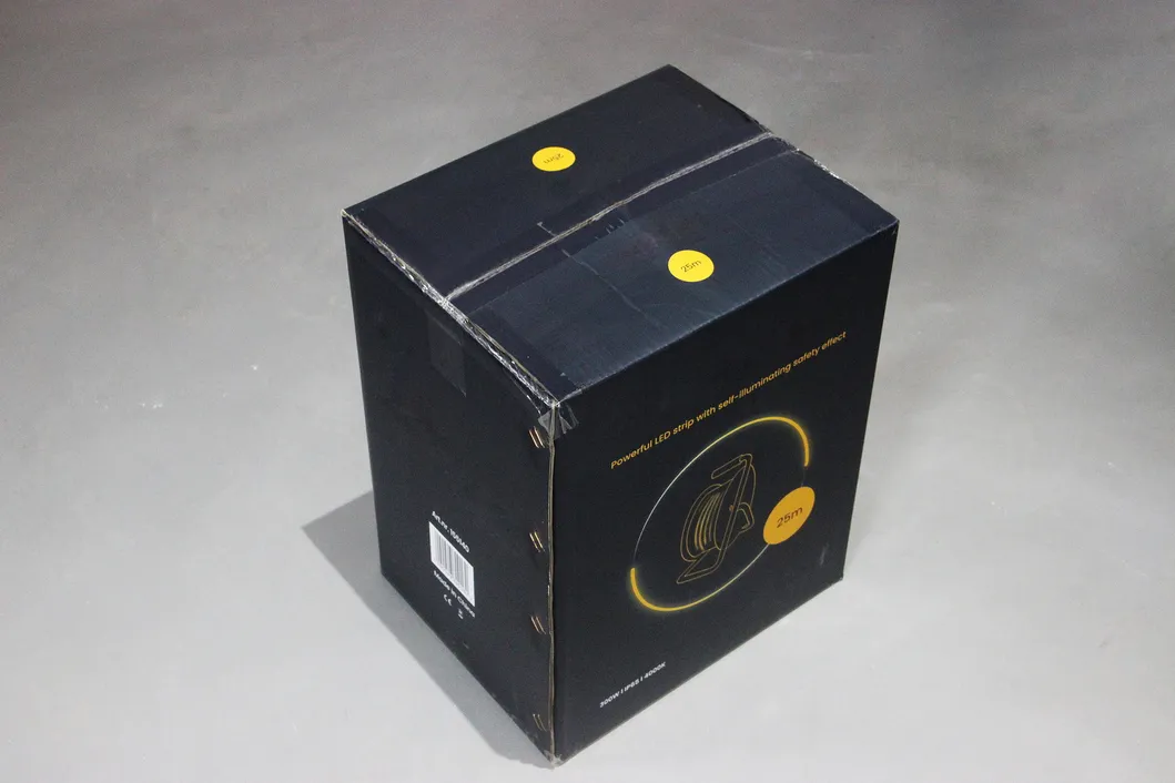 Construcción de Worklight Iluminación Industrial Edificios Astilleros Túneles 25m 50m Kit de Tambor Portátil Luz de Tira LED
