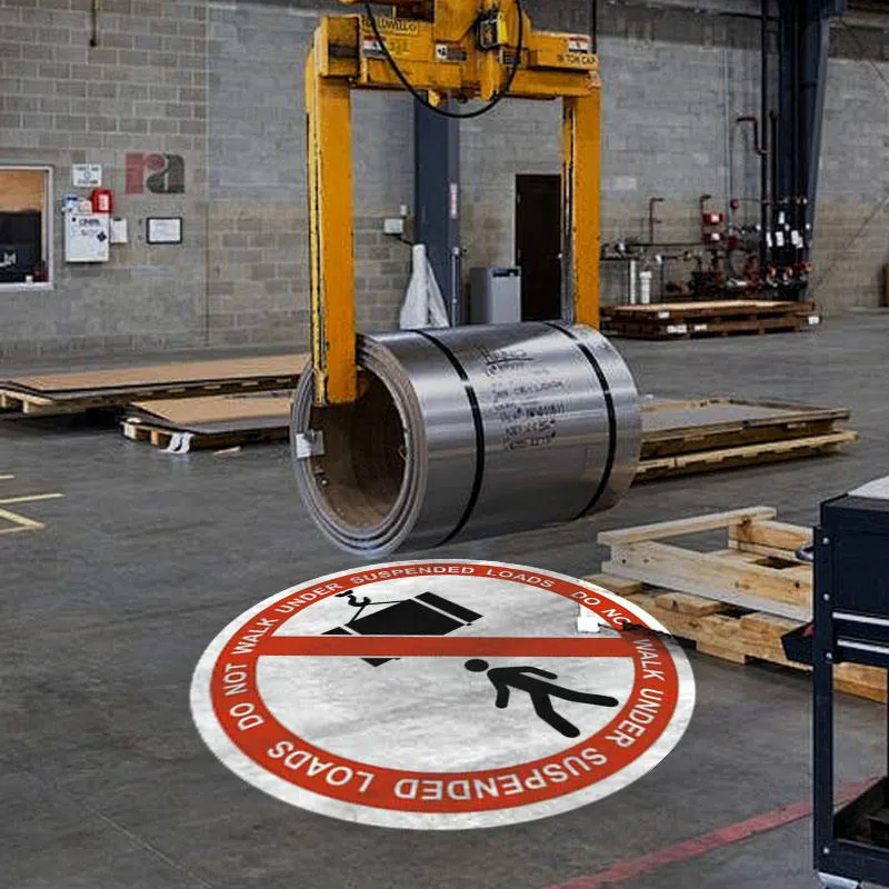 Señal de advertencia de seguridad proyector LED industrial de logotipo Gobo para almacén y taller