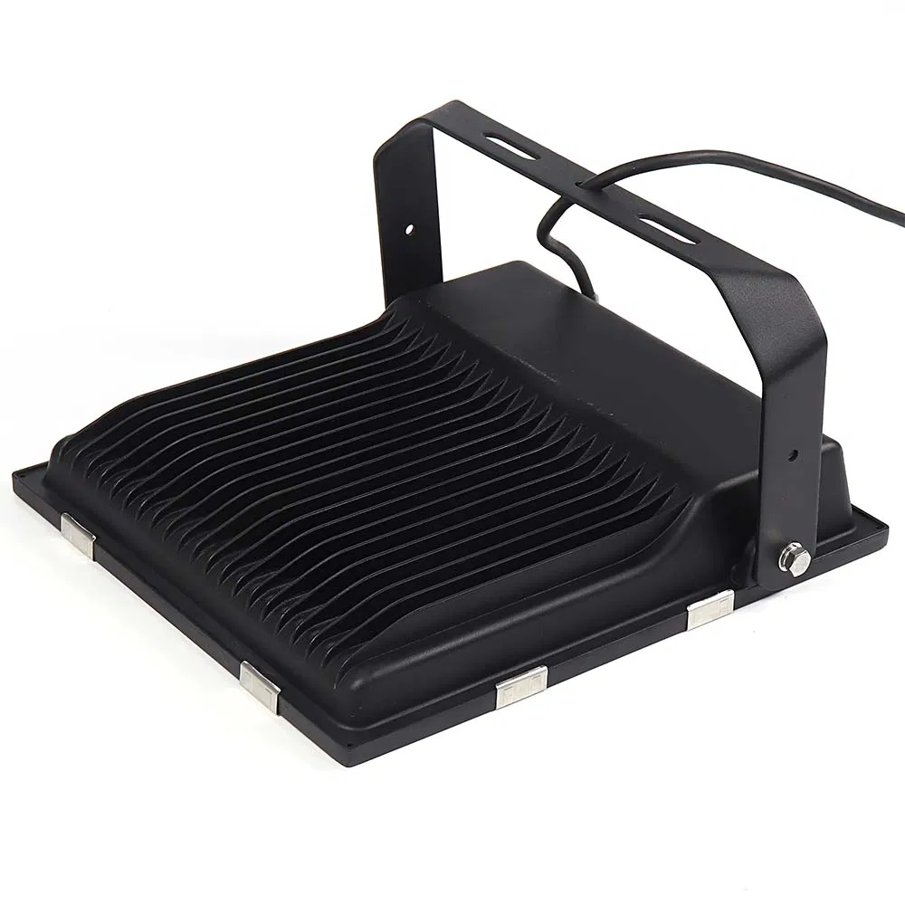 Ce SAA UL 140lm/W 5 Años de Garantía 10W/20W/30W/50W/80W/100W/150W/200W Nuevo Diseño Lámpara Solar de Aluminio para Exterior Proyector de Iluminación Industrial LED Inundación Túnel Stre