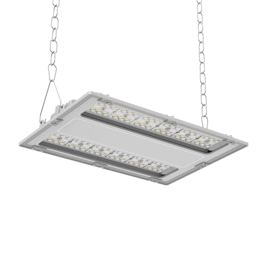 Iluminación colgante industrial LED a prueba de agua IP65 a prueba de explosiones 150W 200W 300W 400W luz LED lineal de alta bahía para almacén y tienda