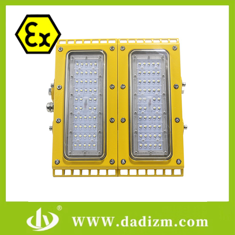 Iluminación LED a prueba de explosiones ATEX Luz de emergencia Proyector Zona 1 Zona 2 Iluminación para áreas peligrosas en minería de carbón Seguridad industrial IP66 Bfc8600A 30W~500W