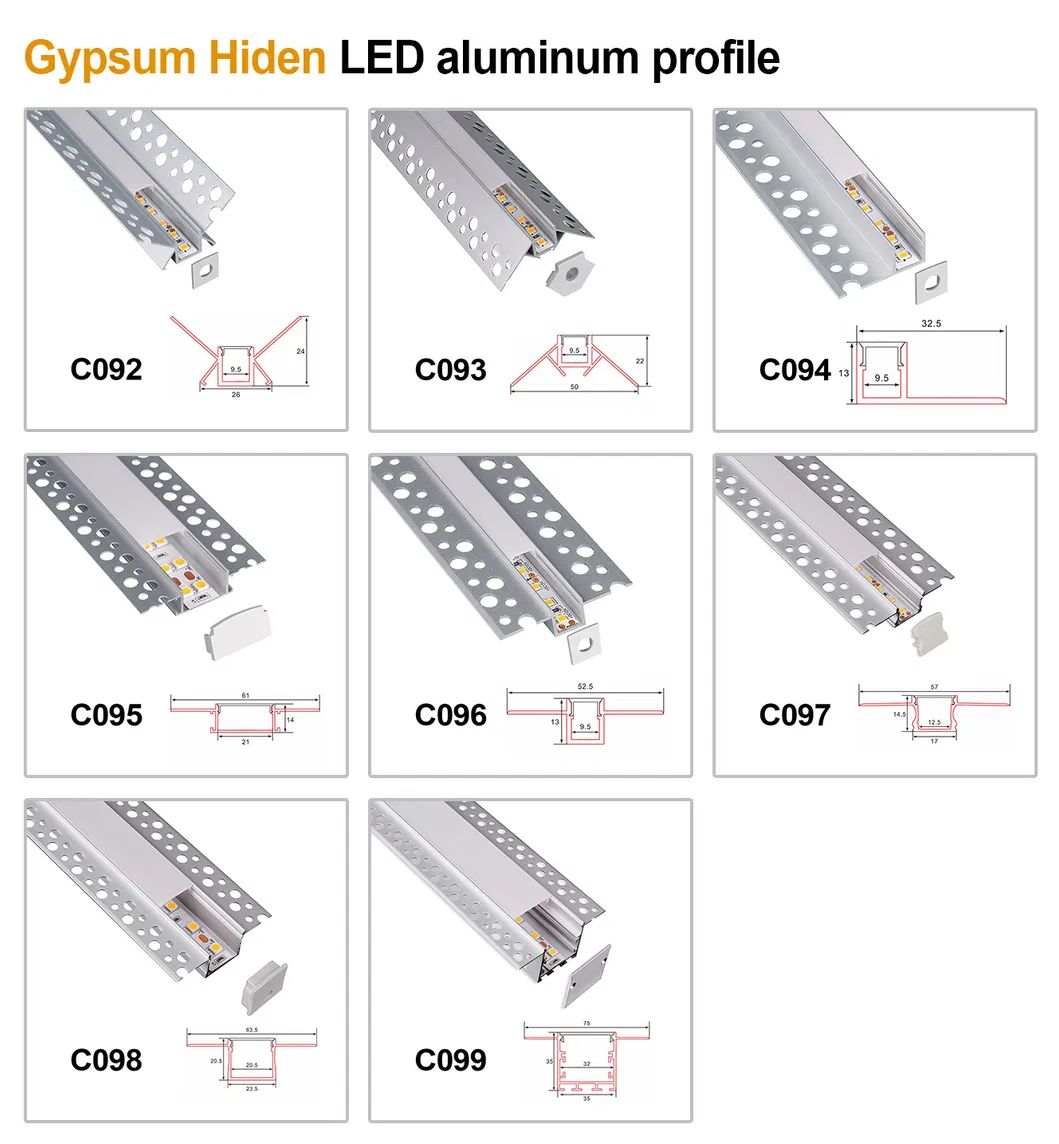 Iluminación lineal LED de perfil bajo de grado industrial - Alta fiabilidad para un diseño minimalista