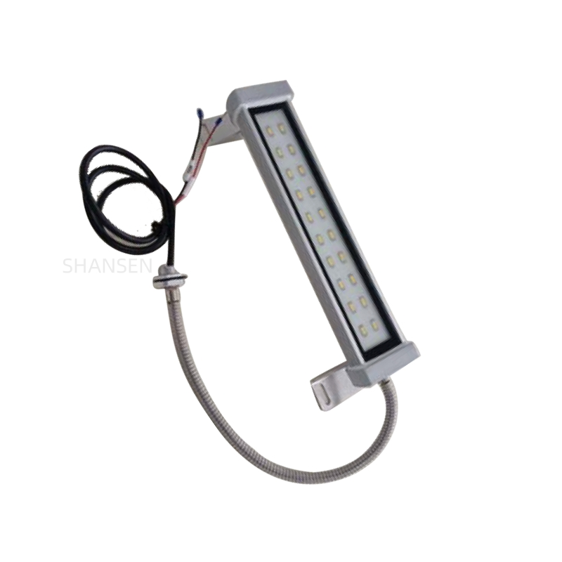 Lámpara de trabajo LED ajustable de alta resistencia para uso en maquinaria