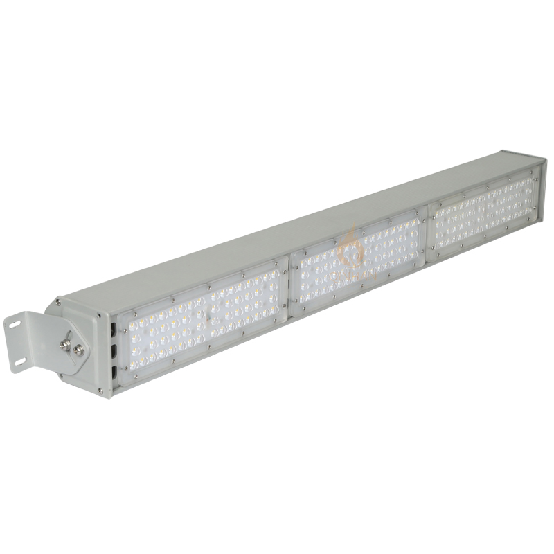 100W 200W 300W 400W 500W Luz colgante LED lineal de alta bahía a prueba de agua para iluminación de fábricas industriales interiores, talleres, almacenes, gimnasios, museos y centros comerciales