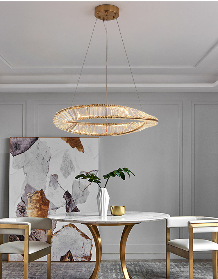 Fábrica de candelabros Konig Lighting, candelabros contemporáneos europeos para vivir, hotel, colgante de techo LED, lujo en la decoración del hogar, candelabro moderno de cristal para interiores