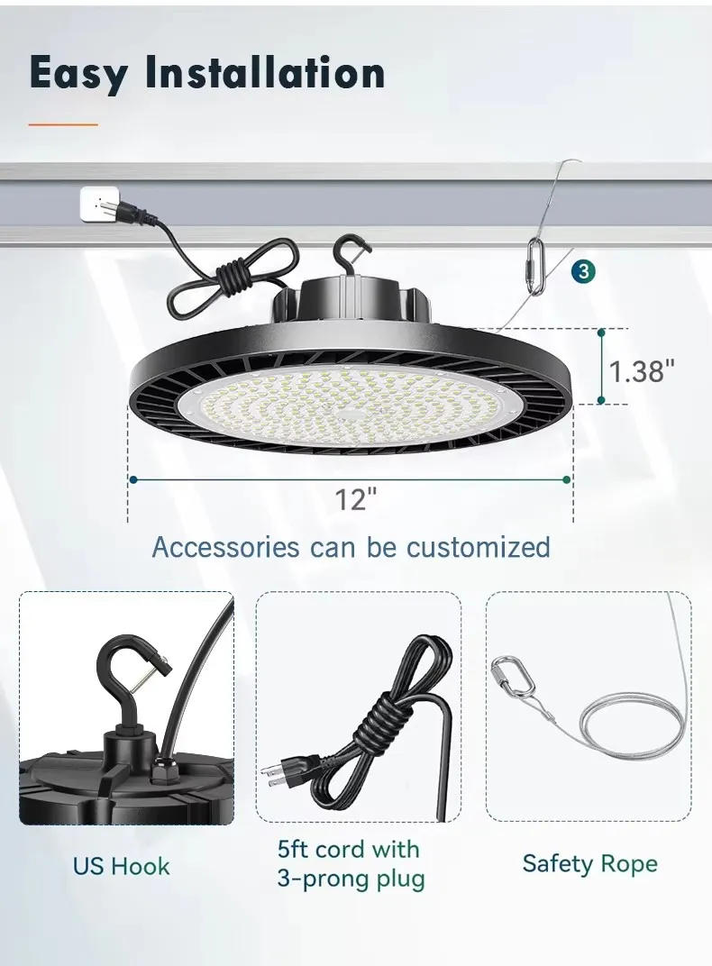 Luz LED UFO 9