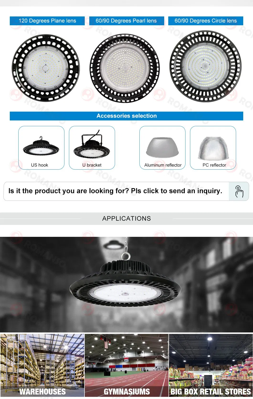 Prueba de resistencia al agua IP65 para iluminación industrial