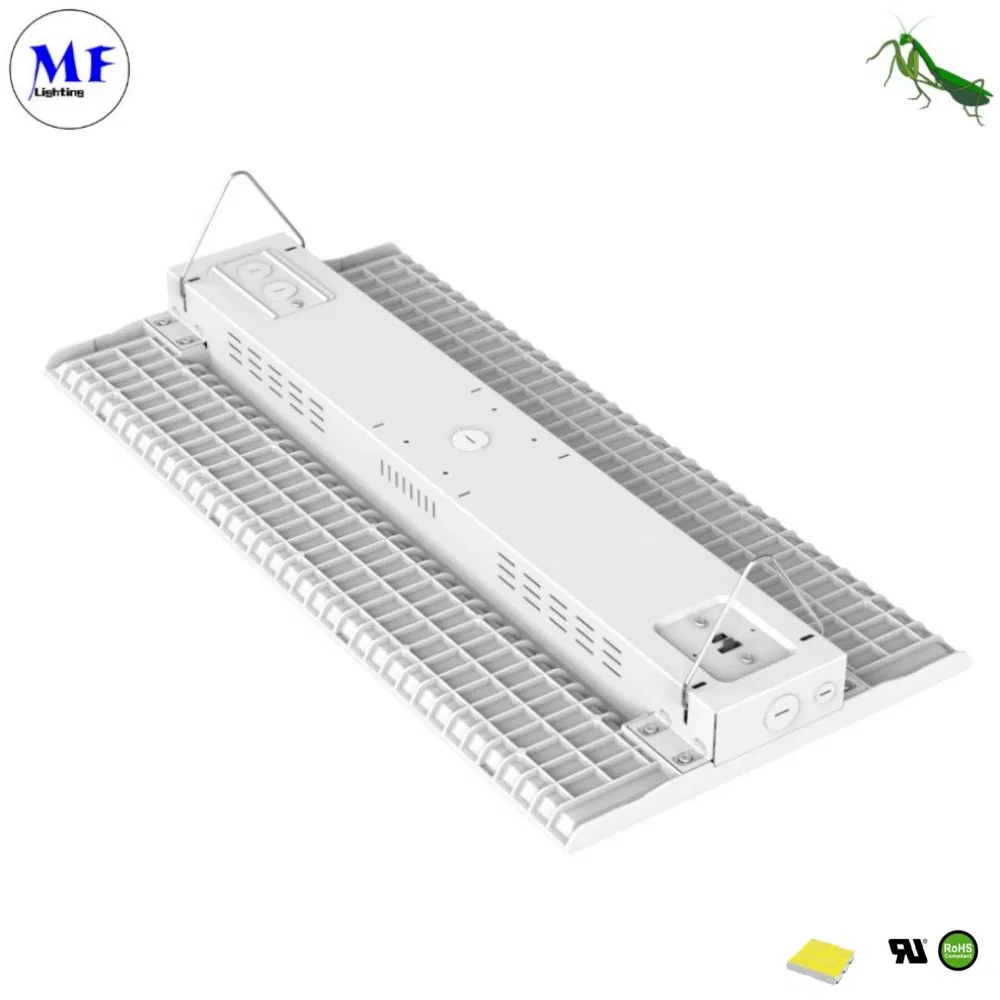 IP66 Impermeable 7years Garantía 100-400W Sensor de atenuación inteligente WiFi APP 0-10V Lámpara de alta bahía LED para iluminación industrial de taller de fábrica